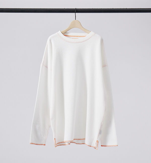 ABAHOUSE「【UNIVERSAL OVERALL / ユニバーサル オーバーオール】ルーズフ」|Tシャツ・カットソー|ホワイト系その他1