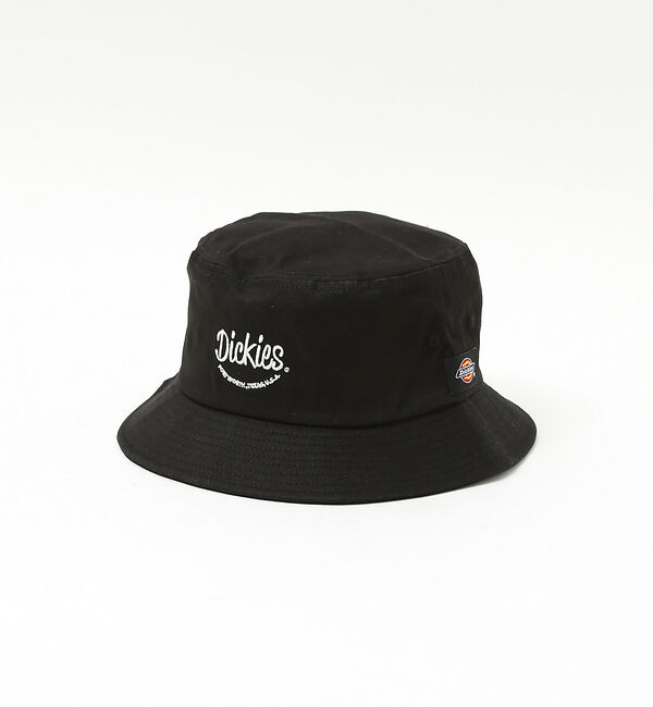ABAHOUSE「【DICKIES/ディッキーズ】 EMB BUCKET HAT 刺繍バケットハッ」|その他|ブラック
