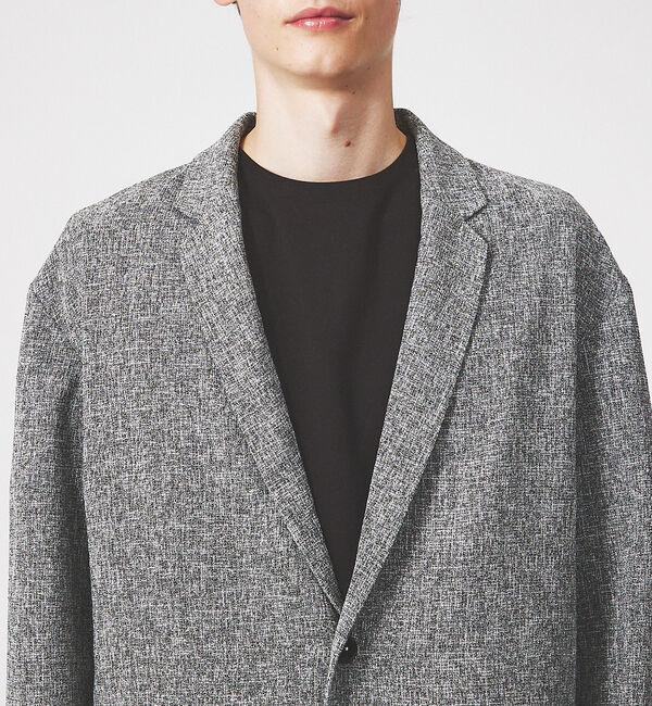 ABAHOUSE「【セットアップ対応】サマーツイード イージー ジャケット / サマージャケット」|テーラードジャケット|