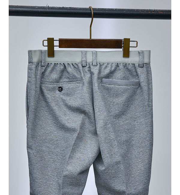 ABAHOUSE「【セットアップ対応】TOP調 カラミ メッシュ ナチュラルストレッチ スラックス」|スラックス|