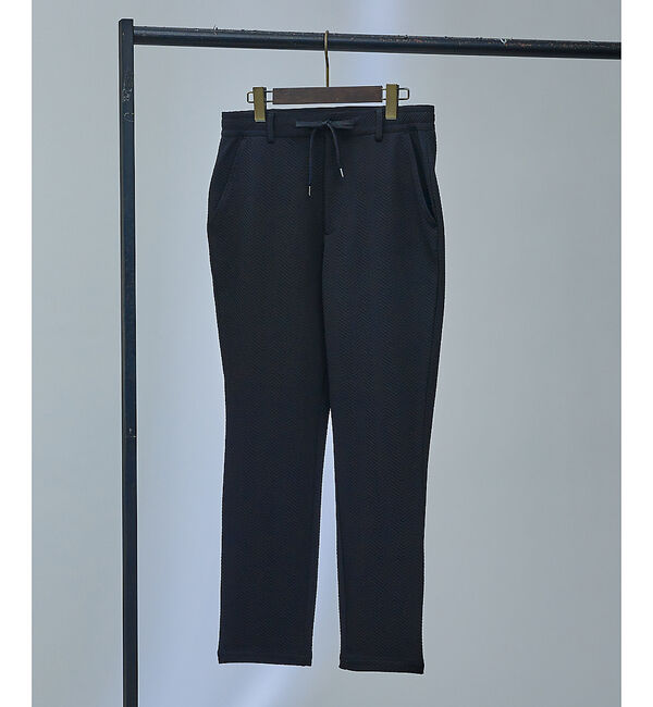 ABAHOUSE「【セットアップ対応】フクレジャガード へリンボン柄 スラックス」|スラックス|