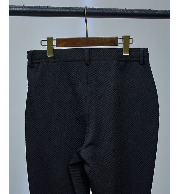 ABAHOUSE「【セットアップ対応】フクレジャガード へリンボン柄 スラックス」|スラックス|