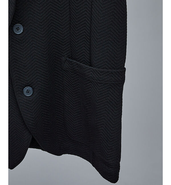 ABAHOUSE「【セットアップ対応】フクレジャガード へリンボーン柄 ジャケット」|テーラードジャケット|