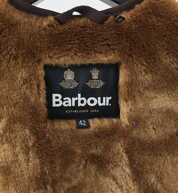 ABAHOUSE「【BARBOUR / バブアー】フロントジップ ファー ライナー ベスト」|ベスト・ジレ|