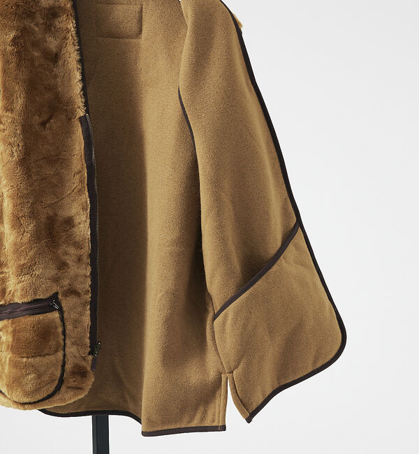 ABAHOUSE「【BARBOUR / バブアー】フロントジップ ファー ライナー ベスト」|ベスト・ジレ|