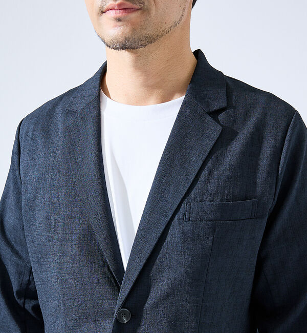 ABAHOUSE「【上下2点セット/セットアップ対応】吸水速乾 リネンライク セットアップ / ス」|スーツ|