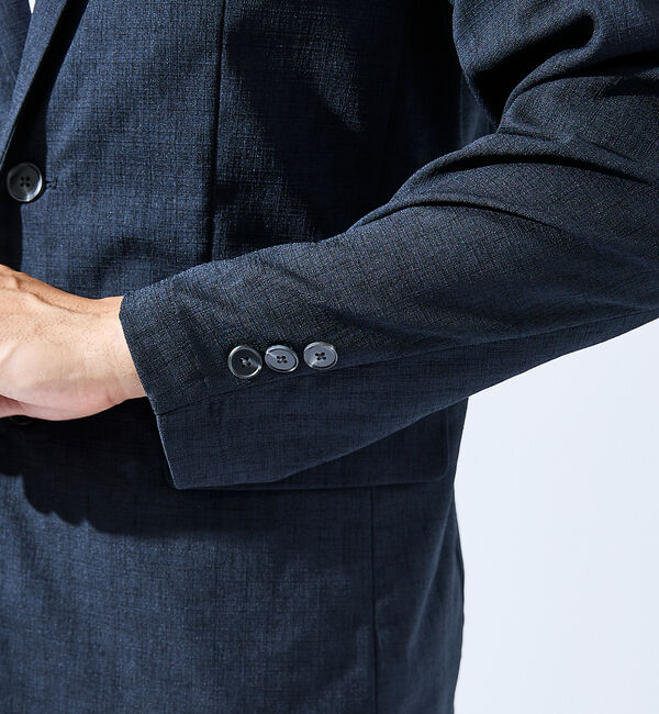 ABAHOUSE「【上下2点セット/セットアップ対応】吸水速乾 リネンライク セットアップ / ス」|スーツ|