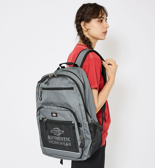 ABAHOUSE「【DICKIES/ディッキーズ】WITH POUCH STUDENT PACK/」|リュック|グレー