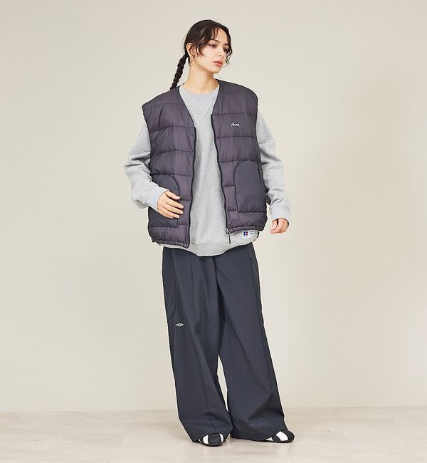 ABAHOUSE「【NANGA/ナンガ】SHEER DOWN VEST/ シアーダウンベスト/N2」|ダウン|