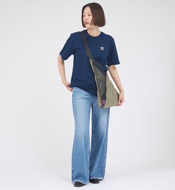 ABAHOUSE「【CHUMS/チャムス】メッシュトライアングルショルダートートバッグ /Mesh」|ショルダー・メッセンジャー|