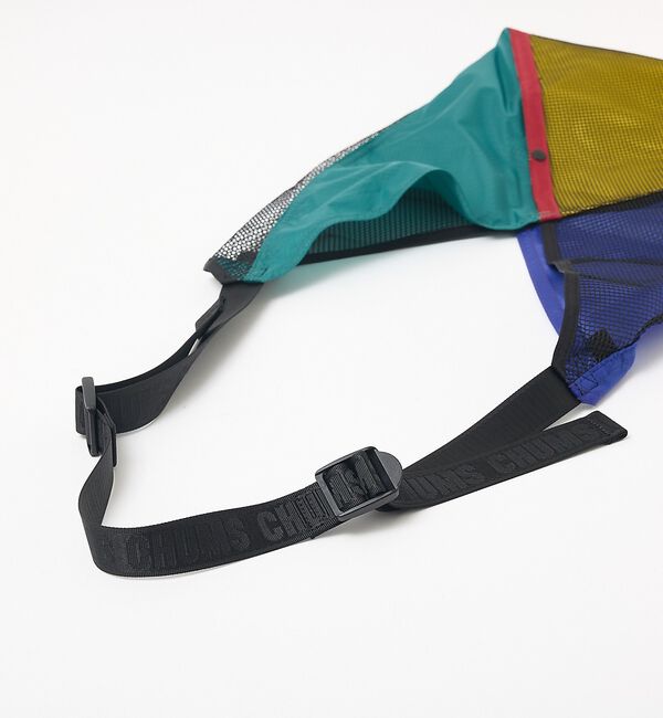 ABAHOUSE「【CHUMS/チャムス】メッシュトライアングルショルダートートバッグ /Mesh」|ショルダー・メッセンジャー|