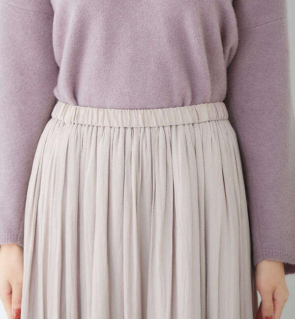 Rouge vif「ドビーギャザースカート」|スカート|
