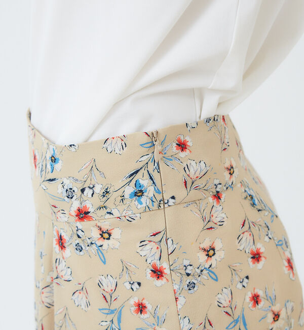 Rouge vif「フレンチフラワープリントスカート」|スカート|