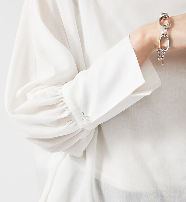 Rouge vif「ギャザースリーブブラウス」|シャツ・ブラウス|