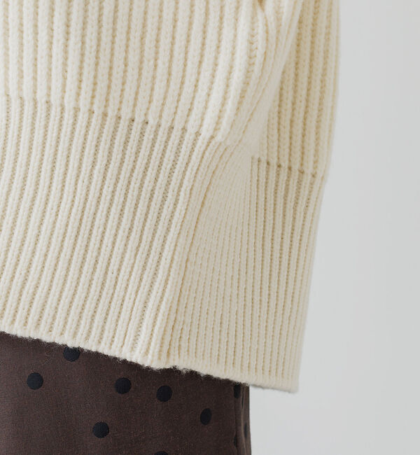 Rouge vif「片畔ニットガウンカーディガン」|カーディガン|