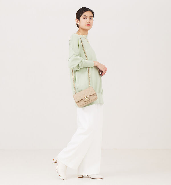 Rouge vif「サイドスリットニットPO」|ニット・セーター|