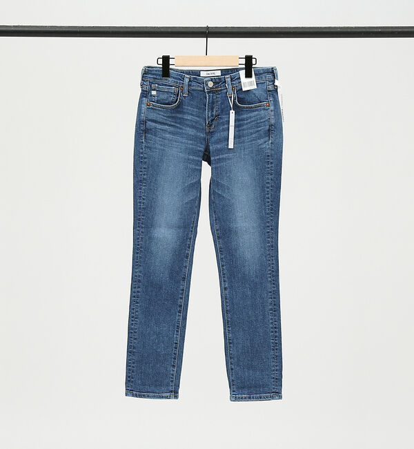 Rouge vif「【SOMETHING】 HANA テーパード ストレート デニム パンツ」|デニム|