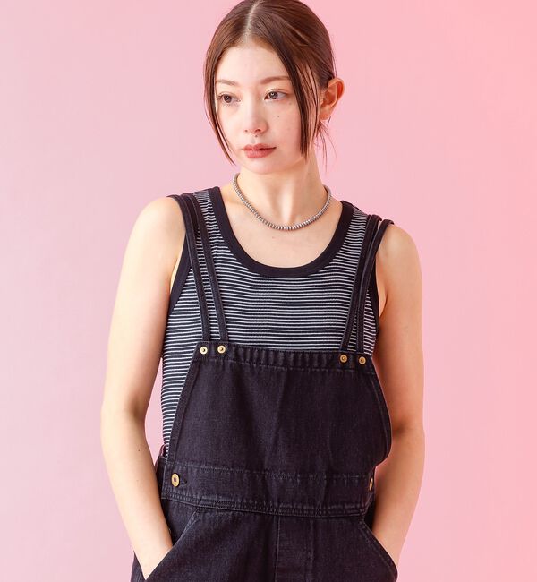 Rouge vif「【Robert P.Miller/ロバートピーミラー】パネルリブタンクトップ【W」|キャミソール|