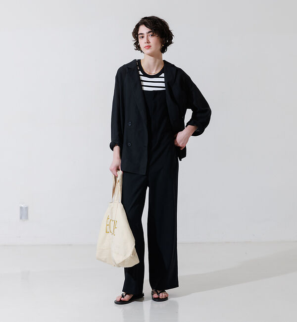 Rouge vif「ツイルエアリーシアージャケット」|テーラードジャケット|