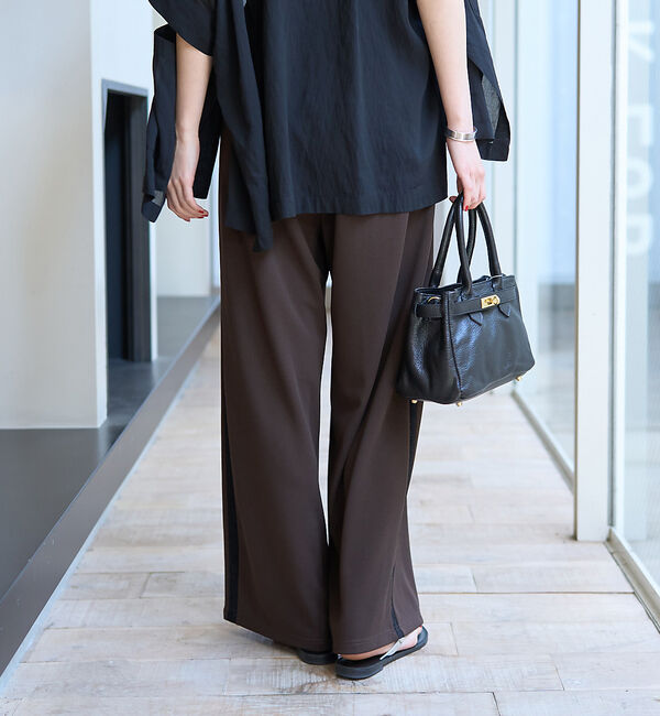 Rouge vif「カットジャージサイドラインパンツ」|その他|