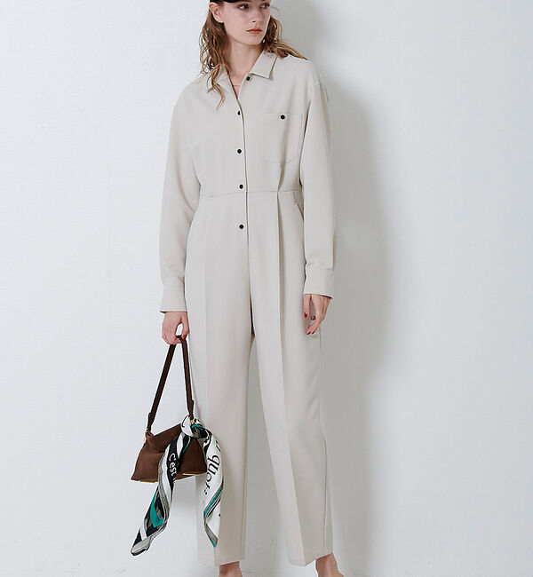 Rouge vif「長袖オールインワン　ジャンプスーツ」|オールインワン|