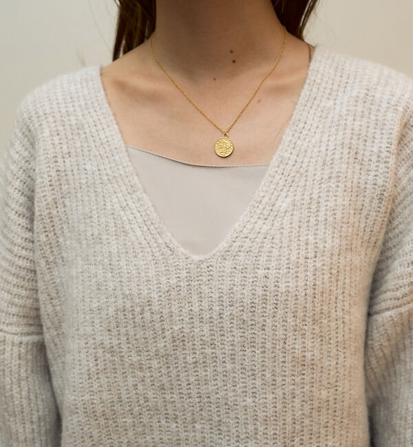 Rouge vif「【一部店舗限定】【2点セット】Vネックニット&times;キャミワンピセット」|ワンピース|