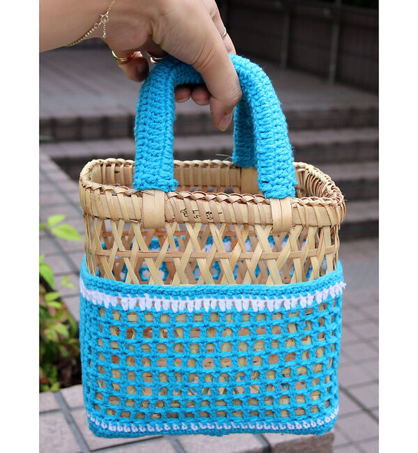 Rouge vif「【THAILAND MADE / タイランド メイド】かごバッグ / パームツリ」|かごバッグ|