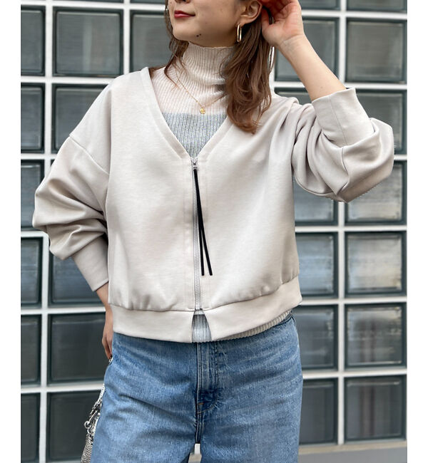 Rouge vif「ダンボール前後2WAYプルオーバー」|スウェット・ジャージ|