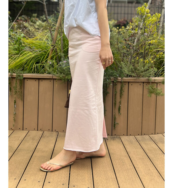 Rouge vif「【MICA&DEAL /マイカアンドディール】タイトイージースカート」|スカート|