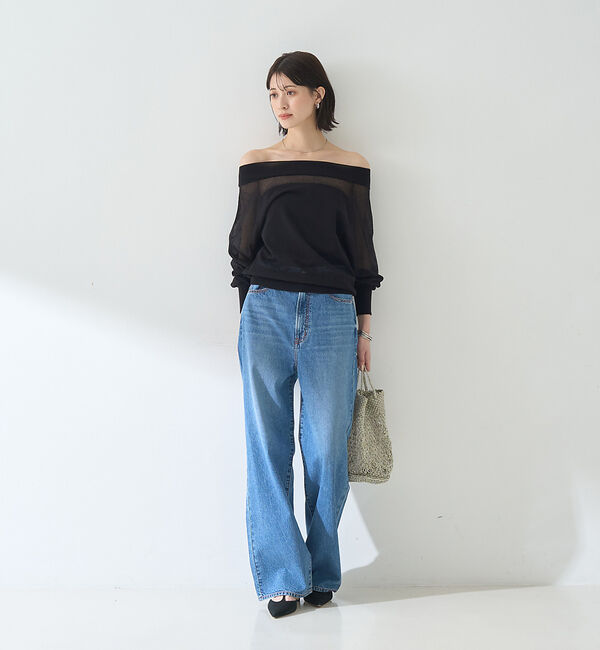 Rouge vif「オフショルシアーニットプルオーバー」|ニット・セーター|