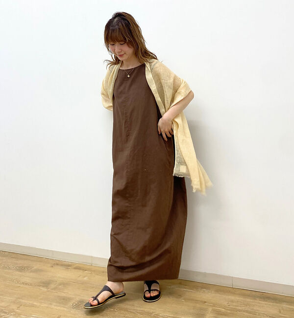 Rouge vif「【The Bagmati/ザ バグマティ】リネンストール」|マフラー|