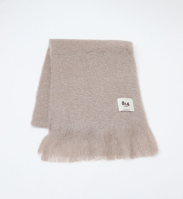 Rouge vif「【814 EZCARAY / エスカライ】モヘアストール / マフラー / 大判」|マフラー|