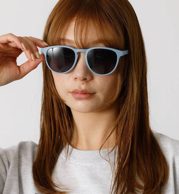 Rouge vif「【LE FOON / ルフォーン】 MORANDI-Adult/サングラス/UV」|メガネ|ブルー