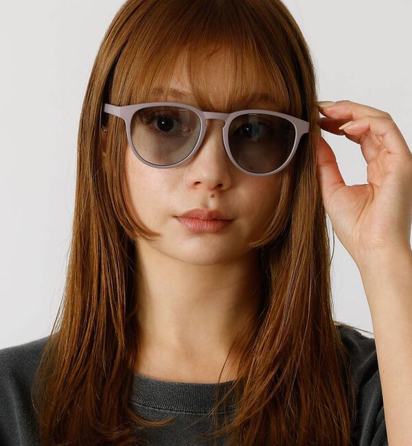 Rouge vif「【LE FOON / ルフォーン】 MORANDI-Adult/サングラス/UV」|メガネ|パープル