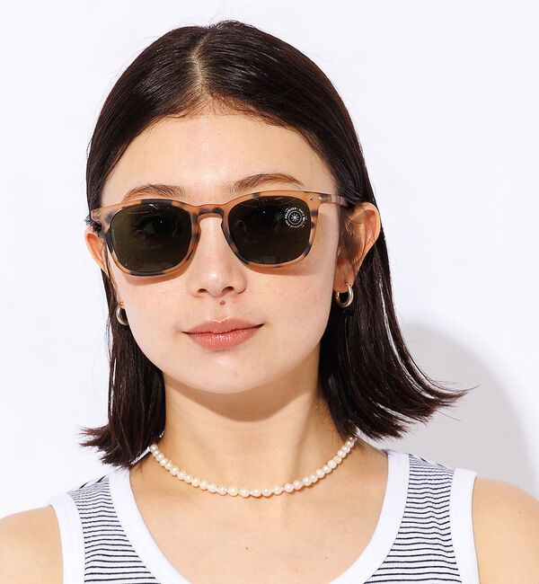 Rouge vif「【IZIPIZI】サングラス / UVカット / ウェリントン / #E」|メガネ|