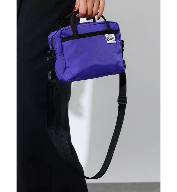 Rouge vif「【Drifter/ドリフター】Tiffin Mini Bag/ティフィンミニバッ」|ショルダー・メッセンジャー|パープル