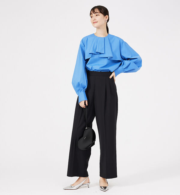 qualite「【セットアップ対応】ウールトロ2タックストレートパンツ」|その他|