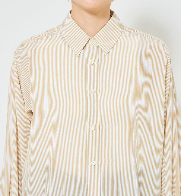 qualite「カシュクールレギュラーシャツ」|シャツ・ブラウス|
