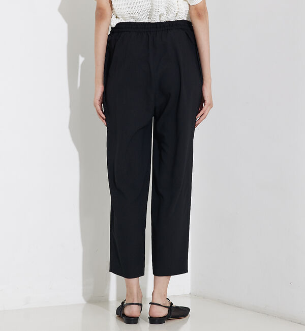 qualite「バックサテンジョーゼットパンツ」|その他|