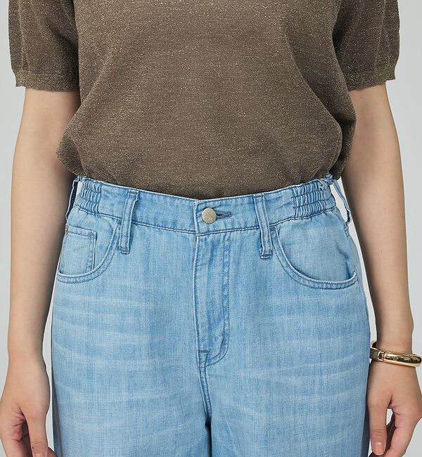 qualite「【Healthy denim】Breezy PinkpeperM- easy ス」|デニム|