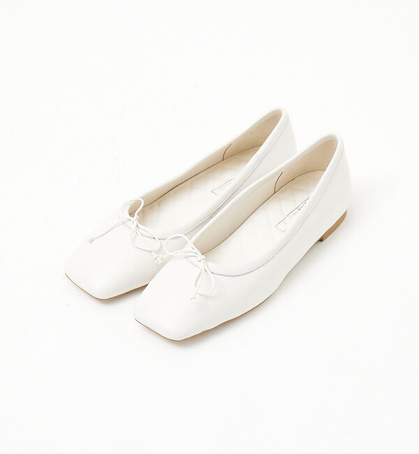 AU BANNISTER「【最高バレエ】スクエアトゥ バレエシューズ」|バレエシューズ|