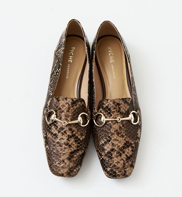 AU BANNISTER「バブーシュ ビット モカ スクエアトゥ ローファー」|ローファー|