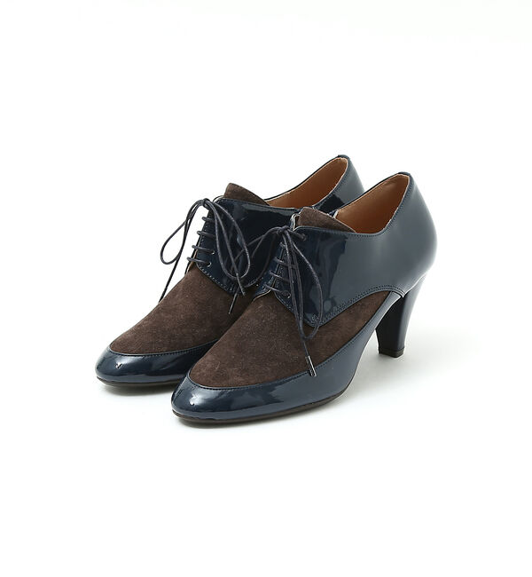 AU BANNISTER「【スノーソール】レースアップブーティー」|ショートブーツ|