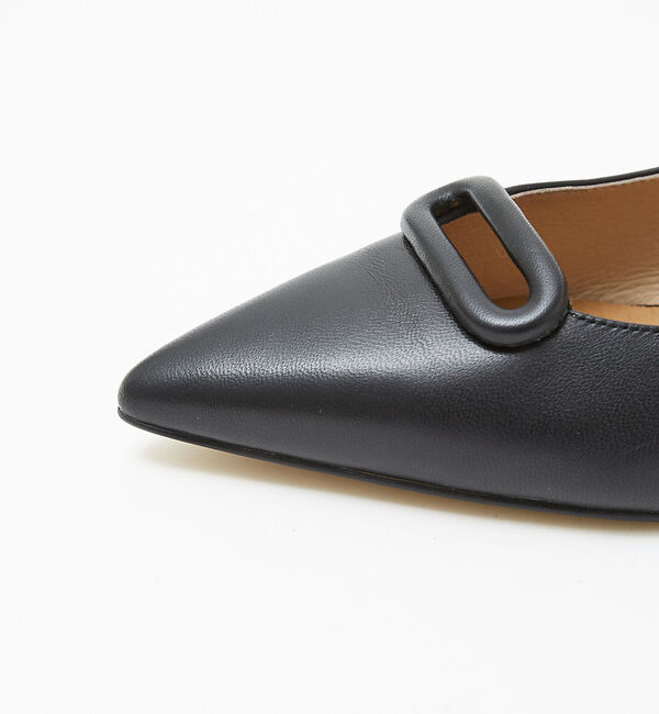 AU BANNISTER「オーバルモチーフパンプス」|パンプス|