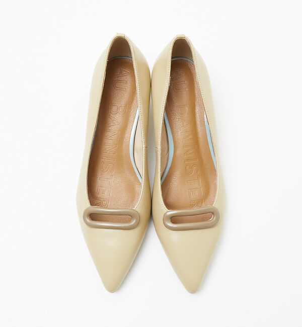 AU BANNISTER「オーバルモチーフパンプス」|パンプス|