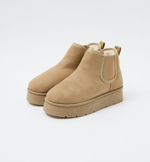 AU BANNISTER「●【MEI / メイ】厚底サイドゴアブーツ」|ショートブーツ|