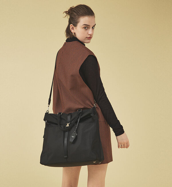 LOWELL things「Ability/ナイロンBELTEDワンハンドルトートバッグ」|トートバッグ|