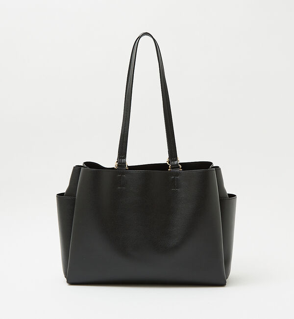 LOWELL things「SOUER/ダブルハンドルＡ4トート」|トートバッグ|ブラック