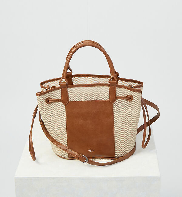 LOWELL things「Sheer/シアーメッシュ2WAYトート」|かごバッグ|