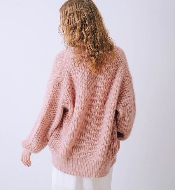 SELFIST「【一花さんコラボ】ニットカーデ＆サテンワンピースSET」|ワンピース|